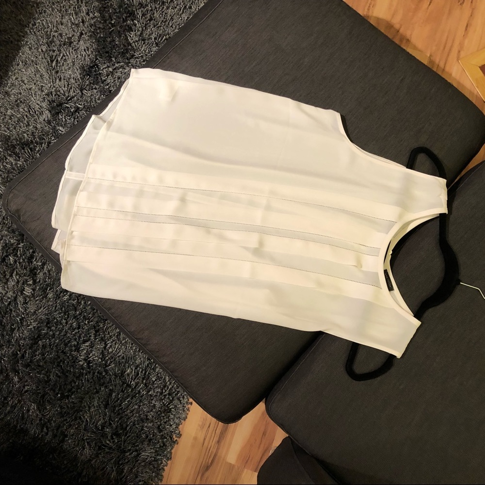 White Ann Taylor blouse